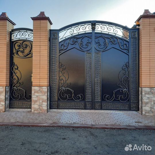 Ворота кованые на заказ
