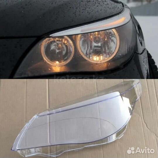 Стекла для фар bmw 5 e60/e61