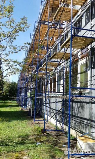 Рамные леса строительные, комплектующие