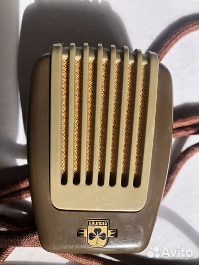 Винтажный микрофон grundig