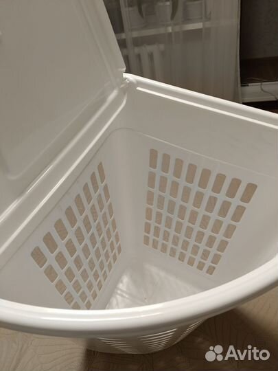 Корзина для белья угловая 45 л