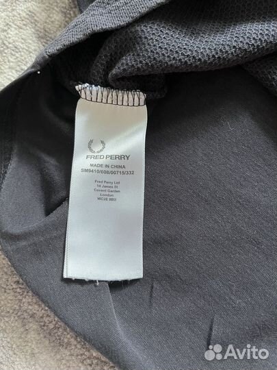 Лонгслив fred perry