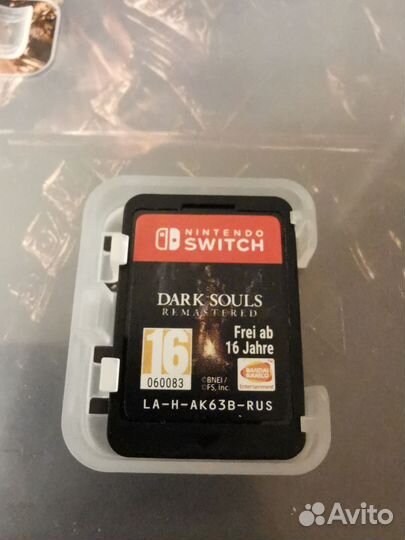 Dark souls remastered switch