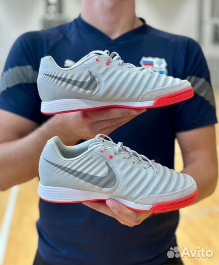 Футзалки Nike Tiempo Legend grey