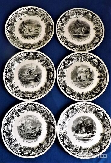 Фарфоровые тарелки V&B