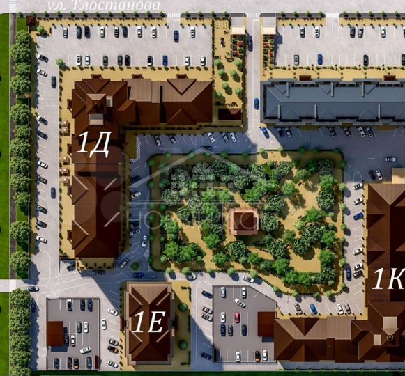 1-к. квартира, 57,3 м², 9/10 эт.