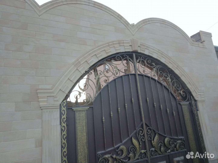 Облицовка дагестанским камнем