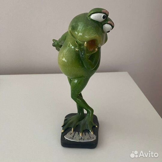 Лягушка интерьерная большая