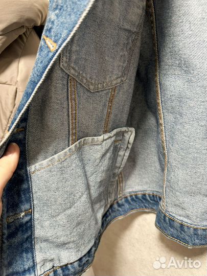 Джинсовая куртка/джинсовка Bershka 42/44/46