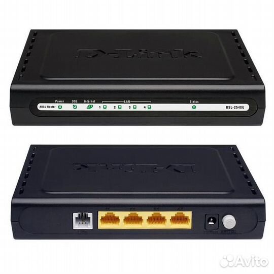 Маршрутизатор D-Link DSL-2540U