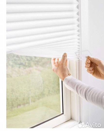 Жалюзи плиссе икеа шоттис 90х190 см