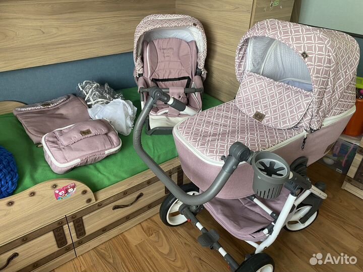 Коляска 2 в 1 adamex