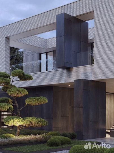 Патинирование, фасадные панели из металла