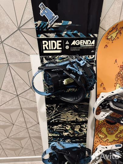 Сноуборд с креплениями Ride