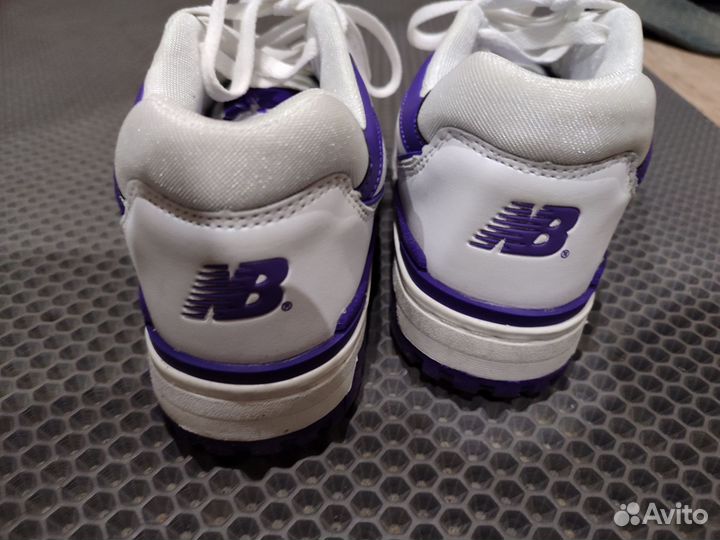 Кроссовки new balance 550 purple 39размер