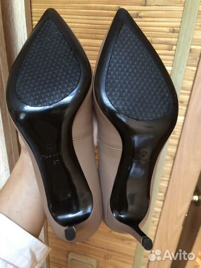 Туфли женские 37 размер натуральная кожа эконика