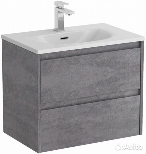 Мебель для ванной BelBagno Kraft-39-700-BB-8099-3-70 Cemento Grigio