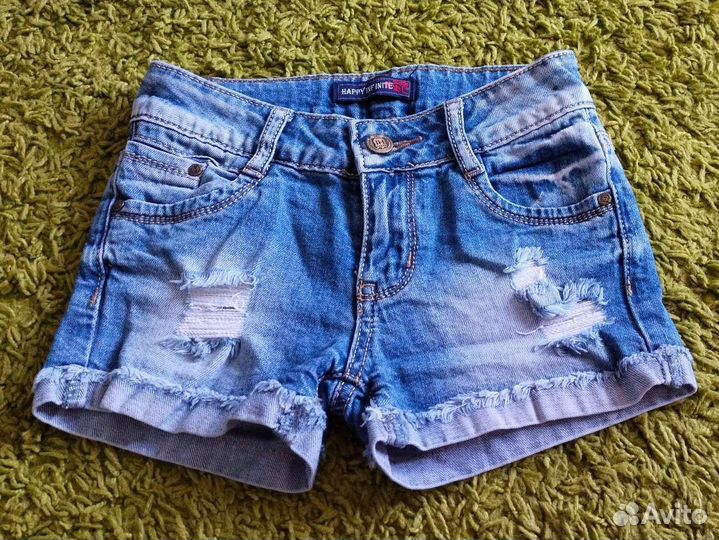 Джинсовые шорты для девочки