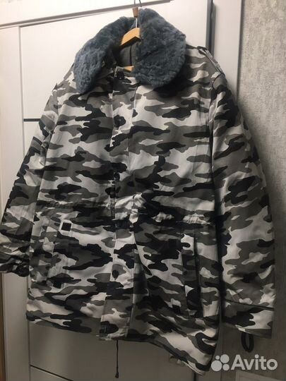 Куртка камуфлированная,двухсторонняя (стекляшка)