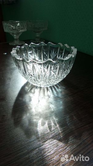 Ваза хрустальная СССР