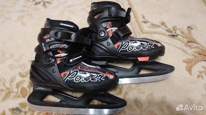 Коньки детские раздвижные 31 35