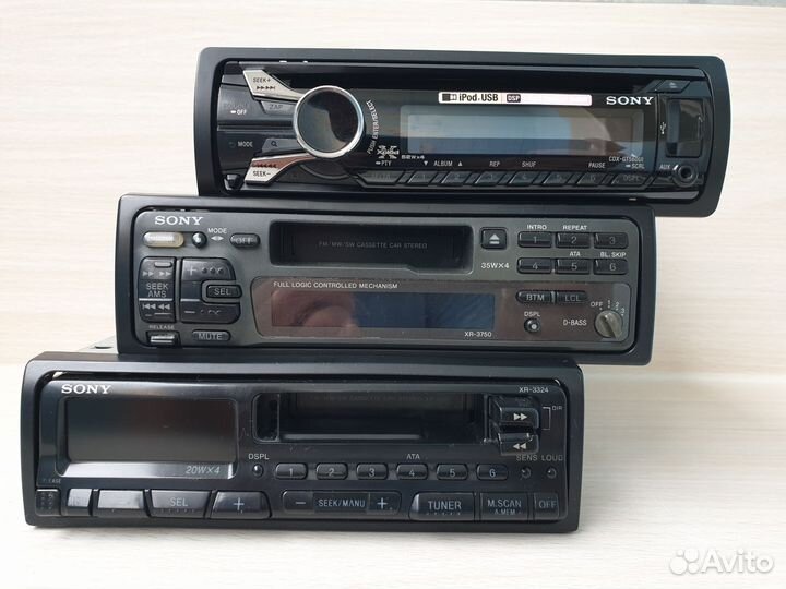 Автомагнитола Sony XR-3324, XR-3750, CDX-GT560UI