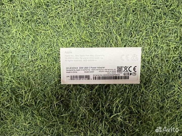 Сетевое зарядное устройство USB C Apple 20W Origin