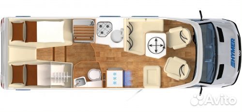 Полуинтегрированный Hymer T-Class S, 2021