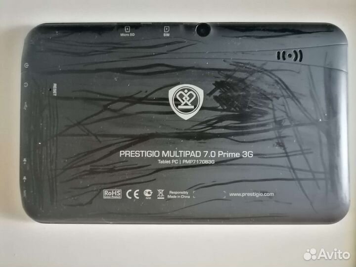Планшет prestigio multipad 7.0 Prime 3G