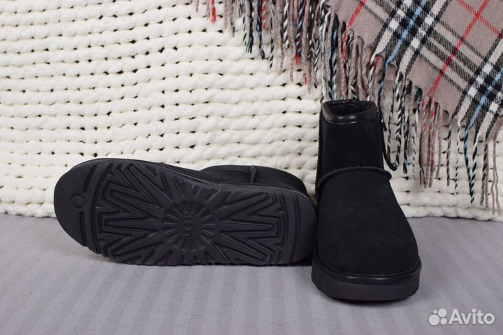 Угги черные