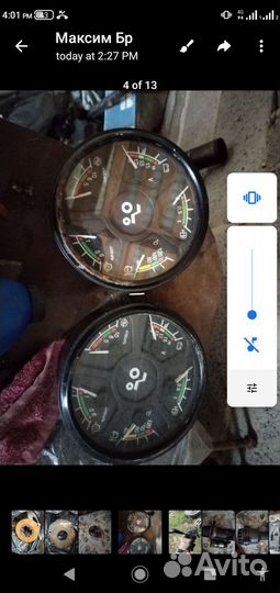 Комбинация приборов на Мтз 82