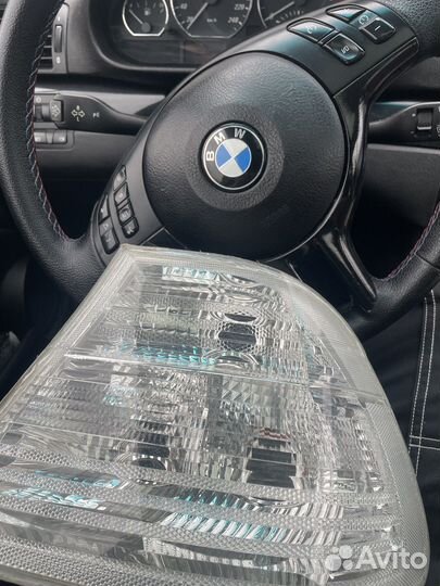 Прозрачные фонари e46 купе