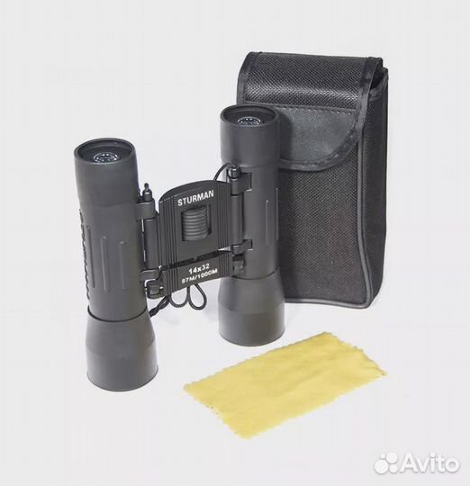 Бинокль Sturman 14x32 черный