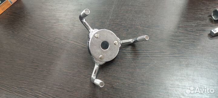 Съемник масляного фильтра краб 65-110мм (автодело)