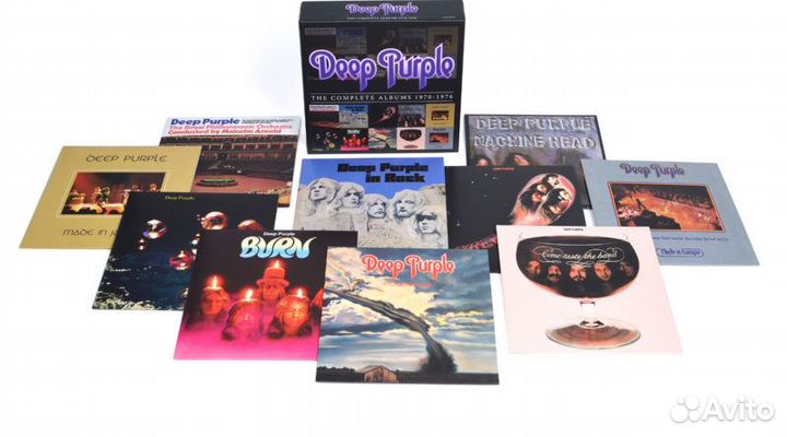 Deep Purple - Complete albums 1970-1976 10CD Box