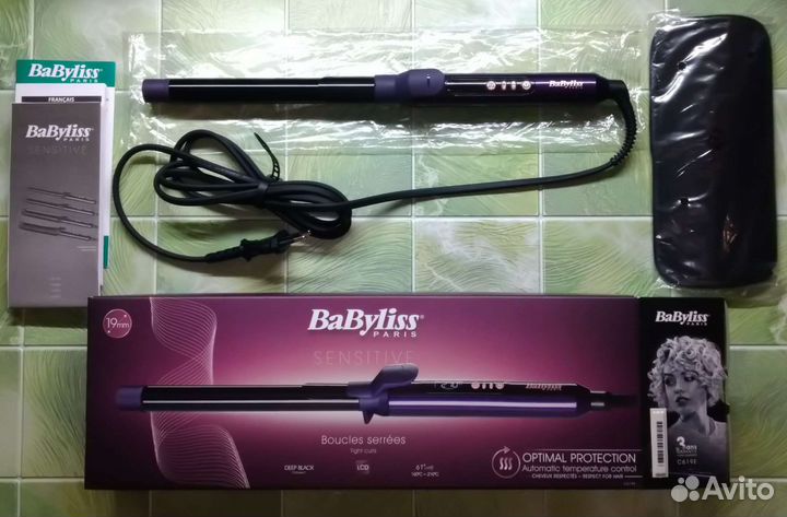 Новая плойка BaByliss C619E щипцы для завивки