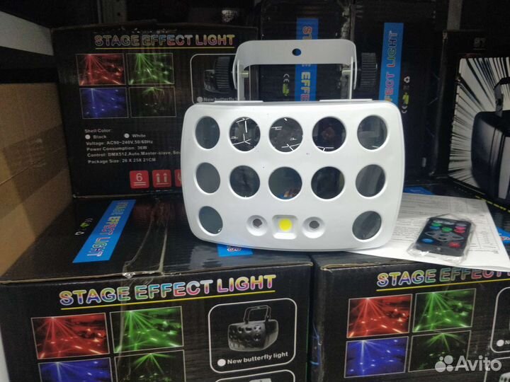 Светомузыка (Бабочка) White