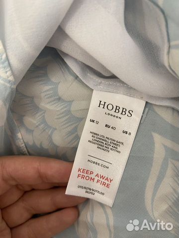 Блузка Hobbs 12uk на 44-46 шелк объявление продам
