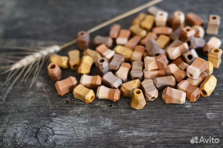 Дредобусины, бусины для дред из полимерной глины и