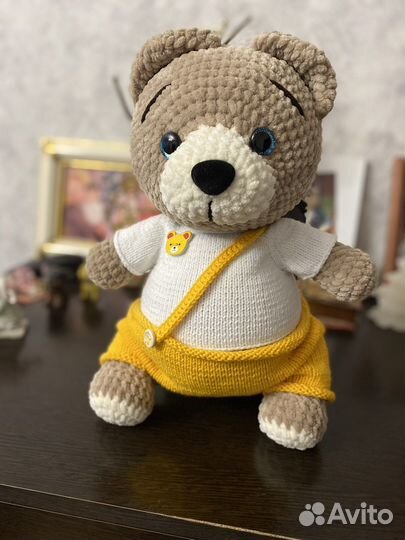 Мягкая игрушка медведь новый