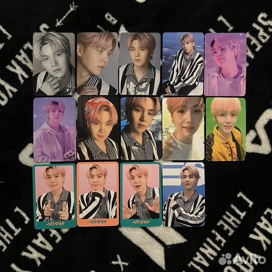 Официальные карточки bts
