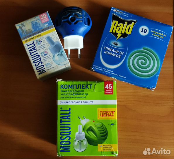 Фумигатор и спирали защита от комаров