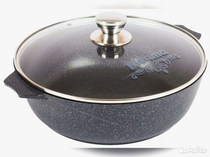 Сковорода-Жаровня 6л 32см Гранит star