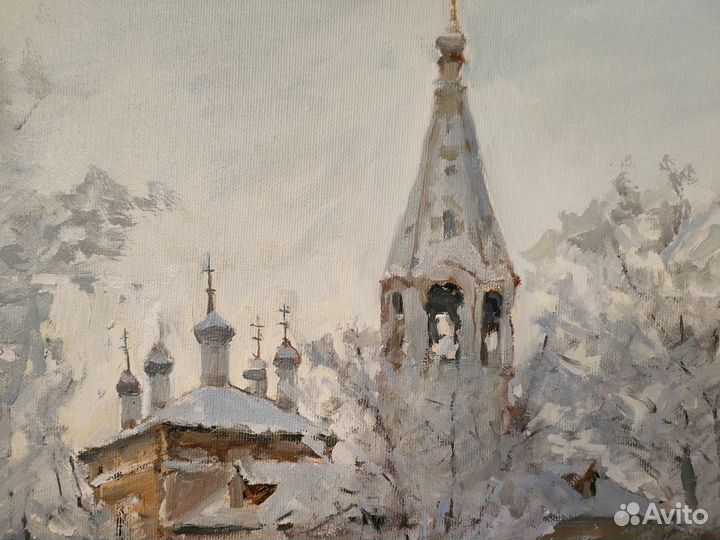 Авторская картина - масло, холст (лён)