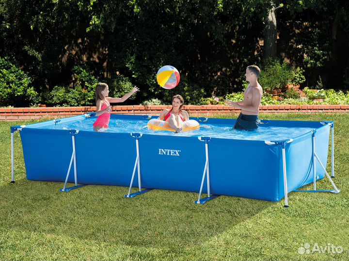 Бассейн на опорах Intex 28273, 450х220х84