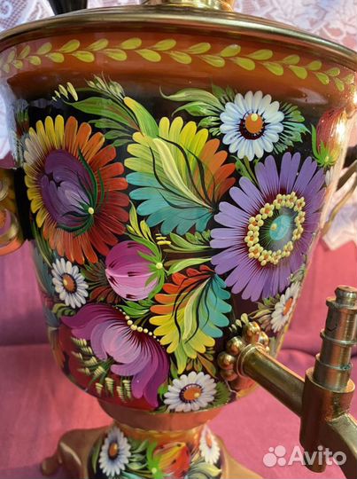 Самовар электрический расписной