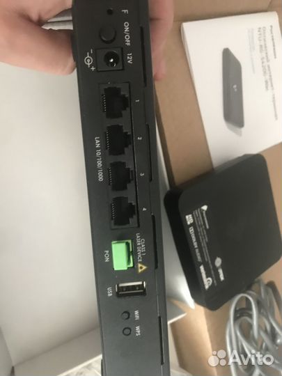 Оптический интернет терминал ростелеком