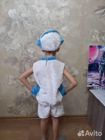 Новогодний костюм снеговика