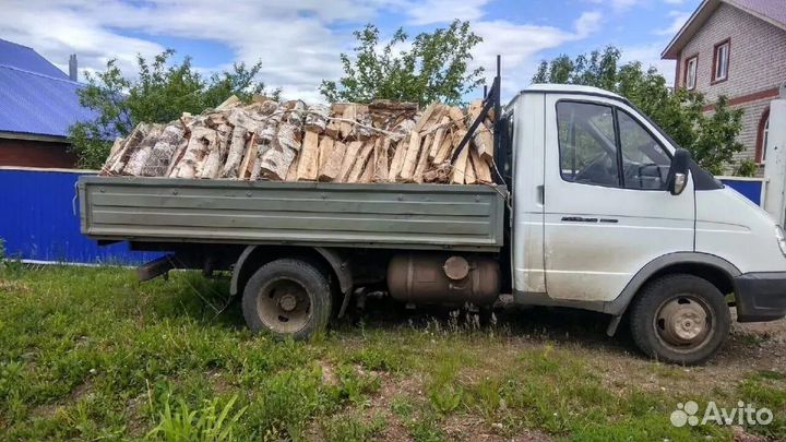 Дрова березовые колотые