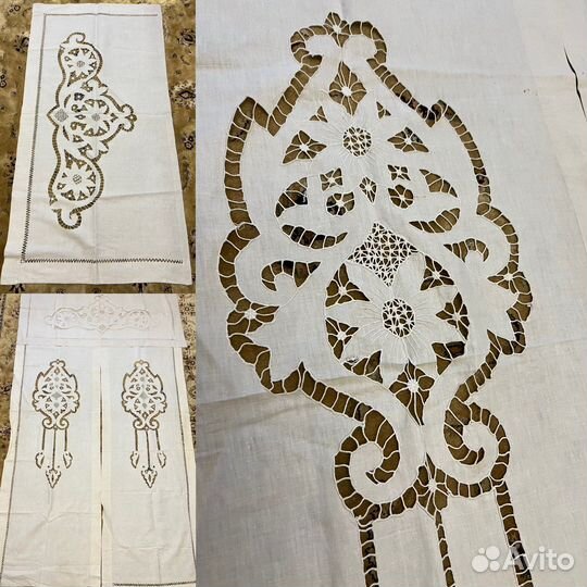 Постельное белье, ришелье, вышивка,шторы